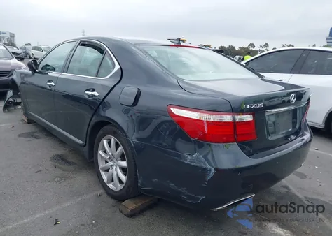 2008 Lexus Ls 460 from USA, damaged, VIN JTHBL46FX85071805